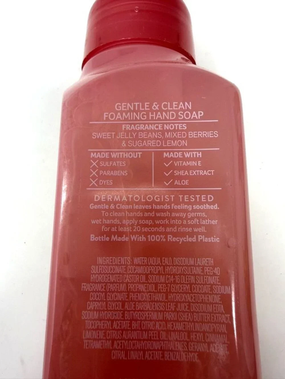 Bath & Body Works set foaming